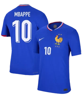 France MBAPPE #10 Home Jersey Authentic EURO 2024