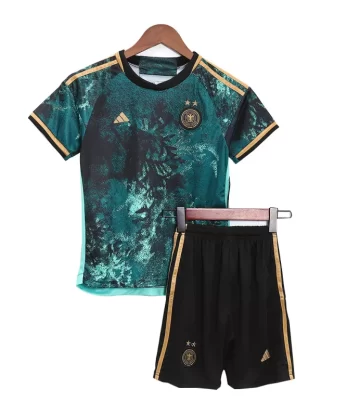 Germany Away Jersey Kit 2023 Kid Women's World Cup (Jersey+Shorts)