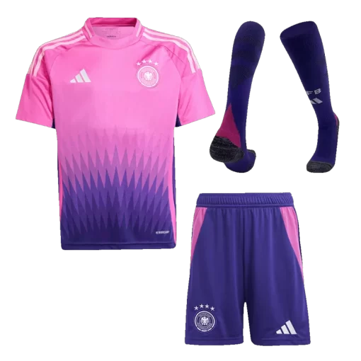 Germany Away Jersey Kit EURO 2024 Kids(Jersey+Shorts+Socks)