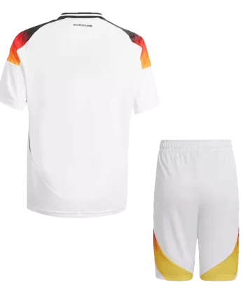 Germany Home Jersey Kit EURO 2024 Kids(Jersey+Shorts)