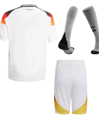 Germany Home Jersey Kit EURO 2024 Kids(Jersey+Shorts+Socks)