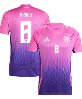Germany KROOS #8 Away Jersey EURO 2024