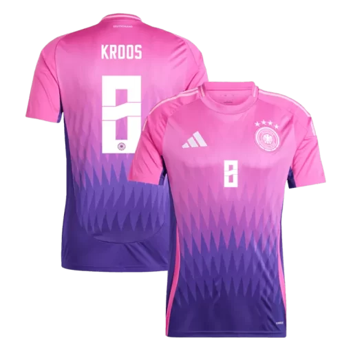 Germany KROOS #8 Away Jersey EURO 2024