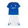 Glasgow Rangers Home Jersey Kit 2023/24 Kids(Jersey+Shorts)