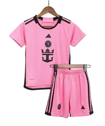 Inter Miami CF MESSI #10 Home Jersey Kit 2024 Kids(Jersey+Shorts)
