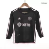 Inter Miami CF Long Sleeve Away Jersey Kit 2023/24 Kids(Jersey+Shorts)