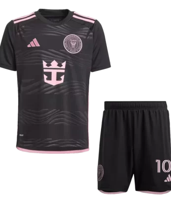 Inter Miami CF MESSI #10 Away Jersey Kit 2024 Kids(Jersey+Shorts)