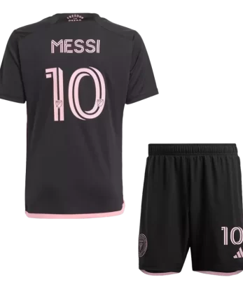 Inter Miami CF MESSI #10 Away Jersey Kit 2024 Kids(Jersey+Shorts)