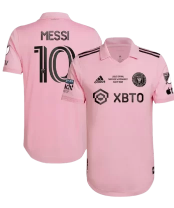 Inter Miami CF MESSI #10 Home Jersey Authentic 2023 - Leagues Cup Final