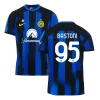 Inter Milan BASTONI #95 Home Jersey 2023/24