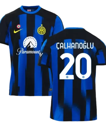 Inter Milan ÇALHANOĞLU #20 Home Jersey 2023/24