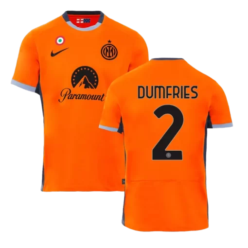 Inter Milan DUMFRIES #2 Third Away Jersey 2023/24