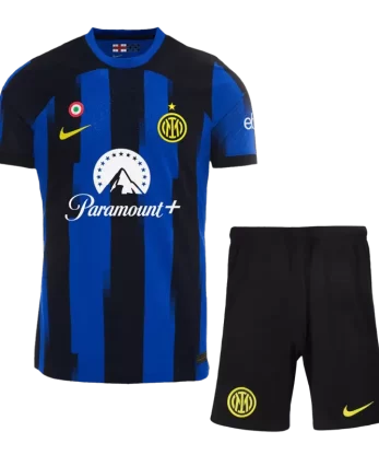 Inter Milan Home Jersey Kit 2023/24 (Jersey+Shorts)