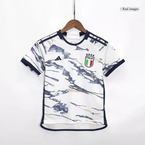 Italy Away Jersey Kit 2023/24 Kids(Jersey+Shorts)