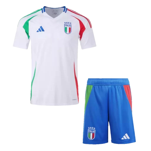 Italy Away Jersey Kit EURO 2024 (Jersey+Shorts)