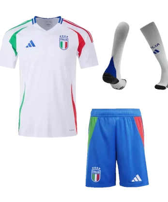 Italy Away Jersey Kit EURO 2024 (Jersey+Shorts+Socks)
