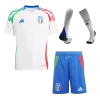 Italy Away Jersey Kit EURO 2024 Kids(Jersey+Shorts+Socks)