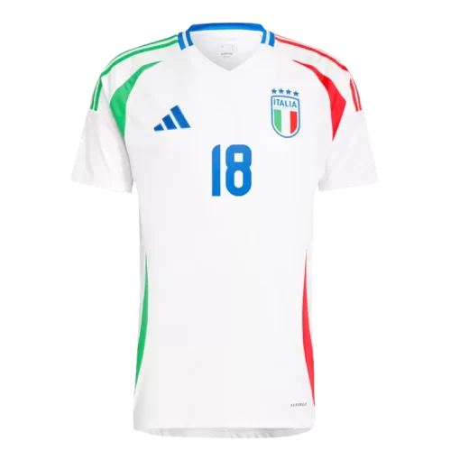 Italy BARELLA #18 Away Jersey EURO 2024