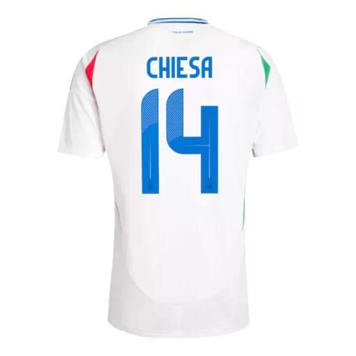 Italy CHIESA #14 Away Jersey EURO 2024