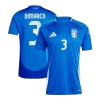 Italy DIMARCO #3 Home Jersey EURO 2024