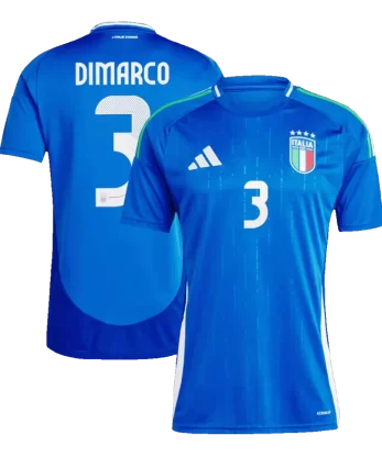 Italy DIMARCO #3 Home Jersey EURO 2024