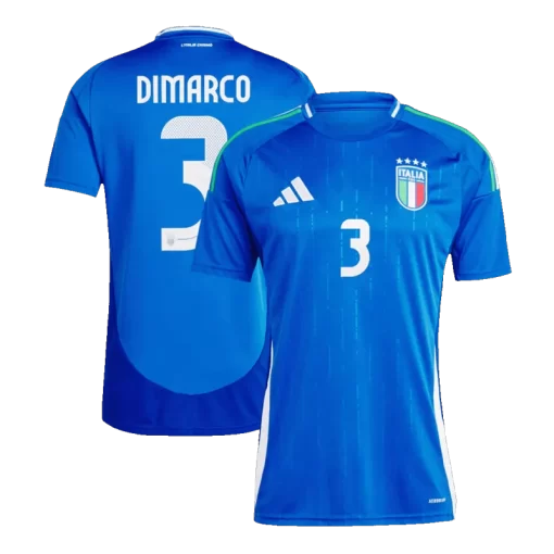 Italy DIMARCO #3 Home Jersey EURO 2024