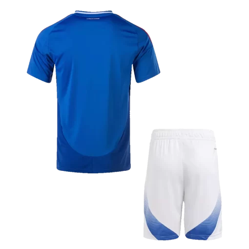 Italy Home Jersey Kit EURO 2024 (Jersey+Shorts)