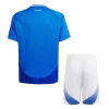 Italy Home Jersey Kit EURO 2024 Kids(Jersey+Shorts)