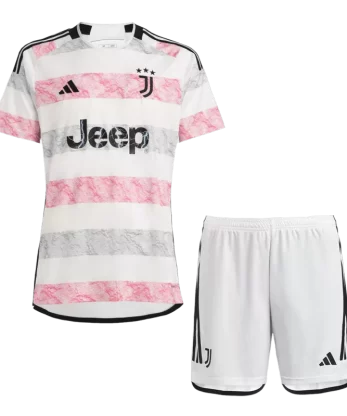 Juventus Away Jersey Kit 2023/24 (Jersey+Shorts)