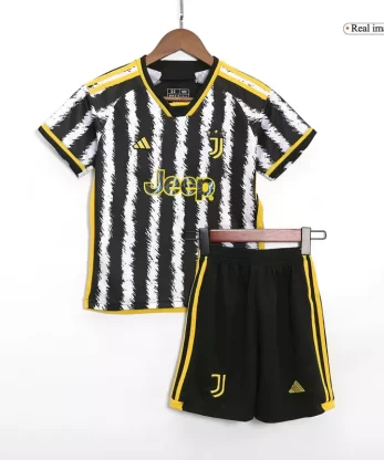 Juventus Home Jersey Kit 2023/24 Kids(Jersey+Shorts)
