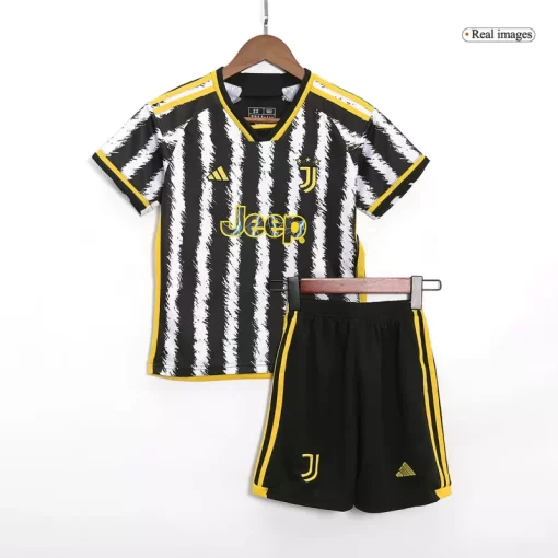 Juventus Home Jersey Kit 2023/24 Kids(Jersey+Shorts)