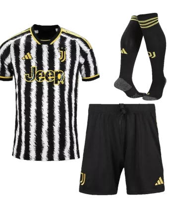 Juventus Home Jersey Kit 2023/24 Kids(Jersey+Shorts+Socks)