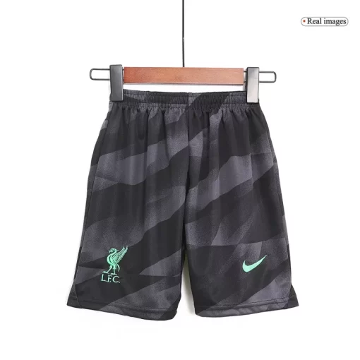 Liverpool Goalkeeper Jersey Kit 2023/24 Kids(Jersey+Shorts)