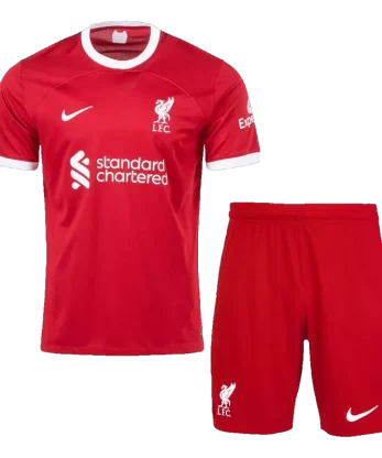 Liverpool Home Jersey Kit 2023/24 (Jersey+Shorts)