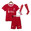 Liverpool Home Jersey Kit 2023/24 Kids(Jersey+Shorts+Socks)