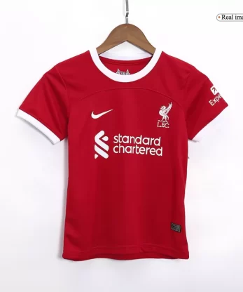 Liverpool Home Jersey Kit 2023/24 Kids(Jersey+Shorts)