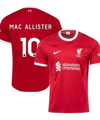 Liverpool MAC ALLISTER #10 Home Jersey 2023/24