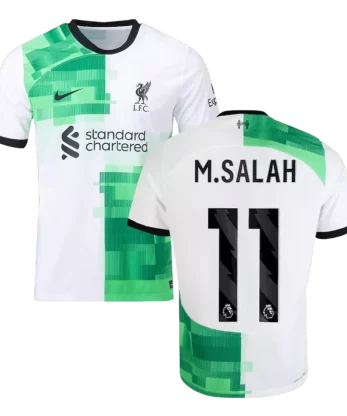 Liverpool M.SALAH #11 Away Jersey Authentic 2023/24