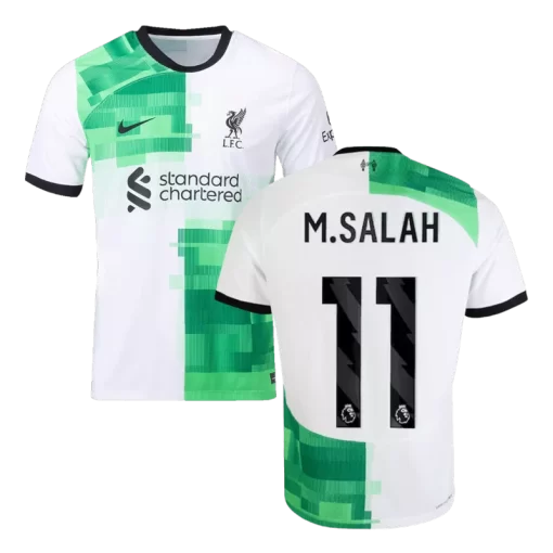 Liverpool M.SALAH #11 Away Jersey Authentic 2023/24