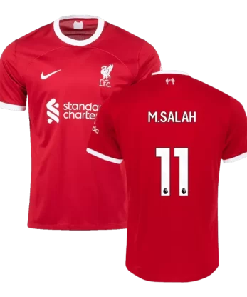 Liverpool M.SALAH #11 Home Jersey 2023/24