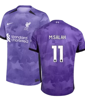 Liverpool M.SALAH #11 Third Away Jersey 2023/24