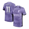 Liverpool M.SALAH #11 Third Away Jersey Authentic 2023/24