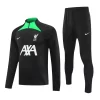 Liverpool Sweatshirt Kit 2023/24 - Black (Top+Pants)