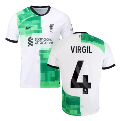 Liverpool VIRGIL #4 Away Jersey Authentic 2023/24