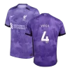 Liverpool VIRGIL #4 Third Away Jersey 2023/24