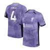 Liverpool VIRGIL #4 Third Away Jersey Authentic 2023/24