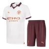Manchester City Away Jersey Kit 2023/24 (Jersey+Shorts)