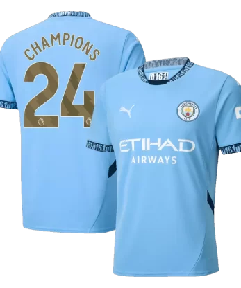 Manchester City CHAMPIONS #24 Home Jersey 2024/25