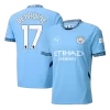 Manchester City DE BRUYNE #17 Home Jersey 2024/25