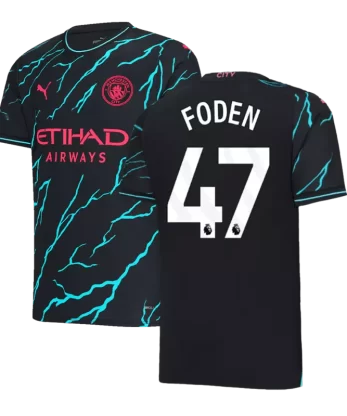 Manchester City FODEN #47 Third Away Jersey 2023/24